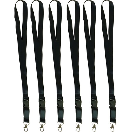 Teacher Created Resources Black Lanyard, PK6 TCR20357